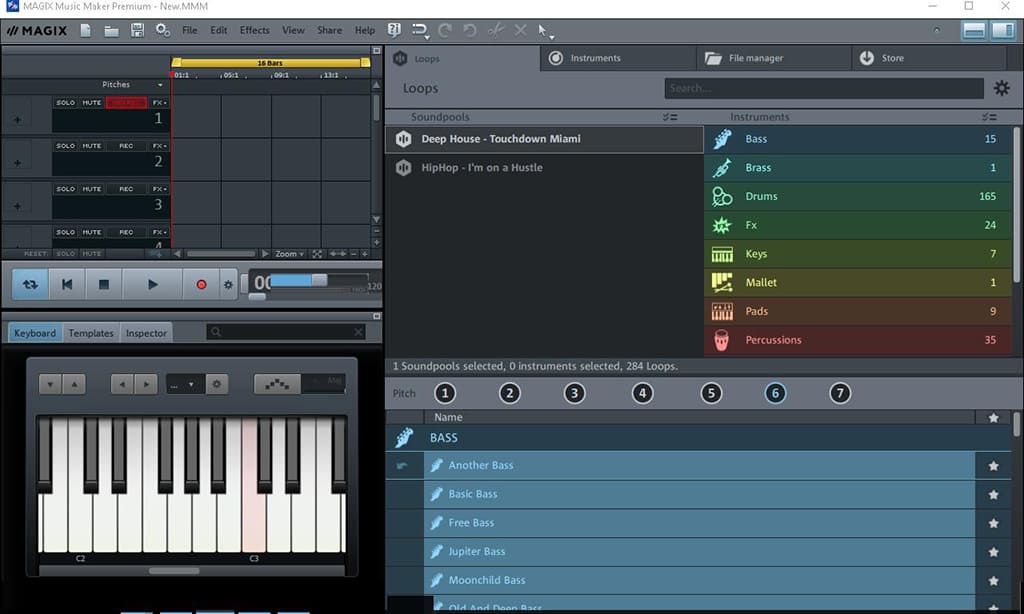 Скриншот MAGIX Music Maker