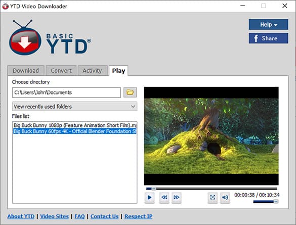 Скриншот YTD Video Downloader