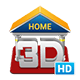 Логотип 3D Home Architect