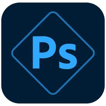 Логотип Adobe Photoshop Express