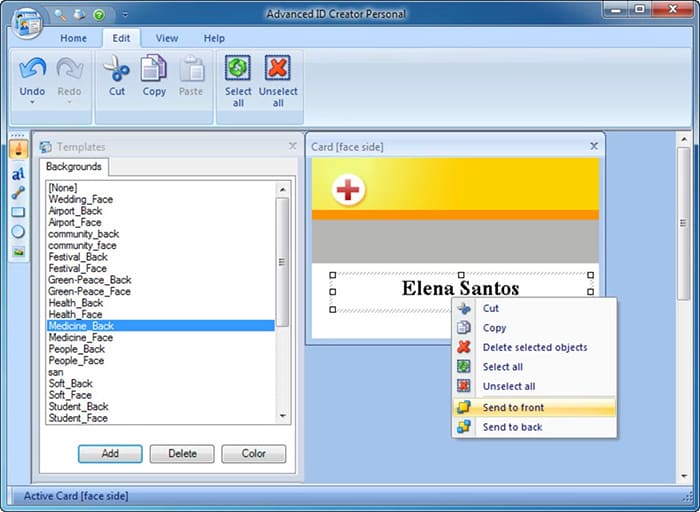 Скриншот Advanced ID Creator Personal