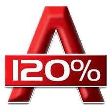логотип программы Alcohol 120%
