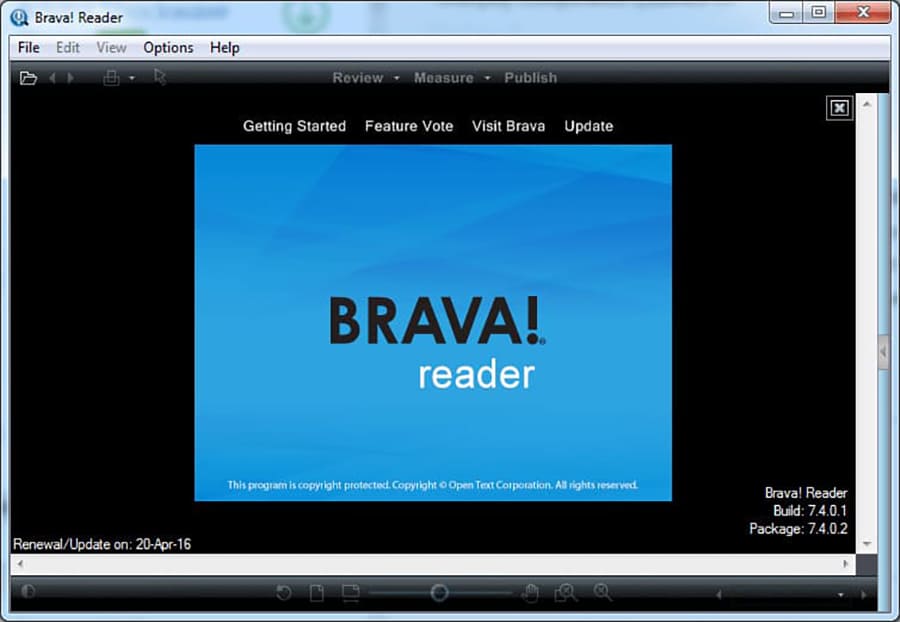 Скриншот Brava Reader 3.0
