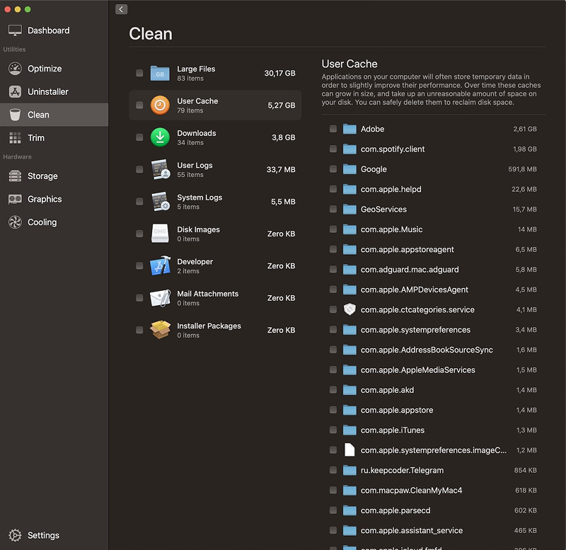 софт для оптимизации macOS