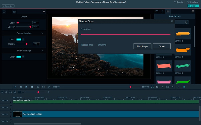 программа Filmora Screen Recorder