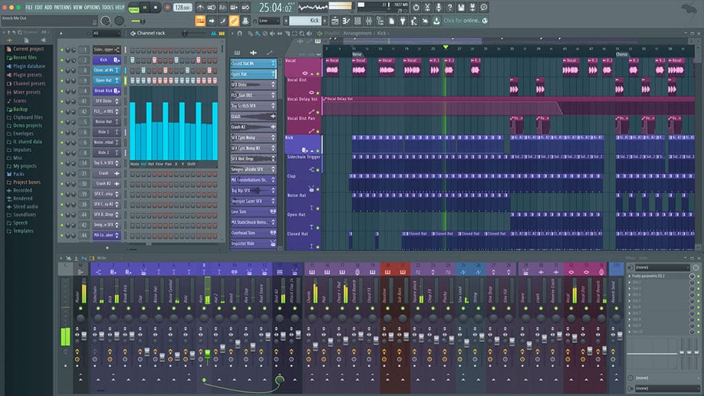 Скриншот FL Studio