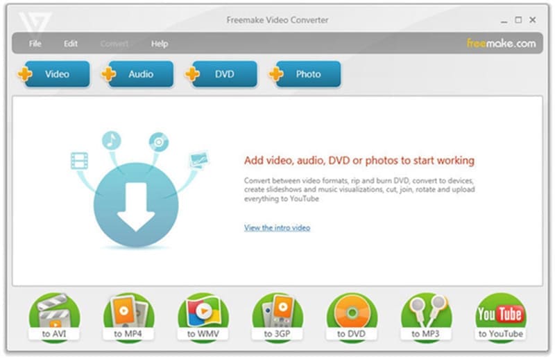 Скриншот Freemake Video Converter