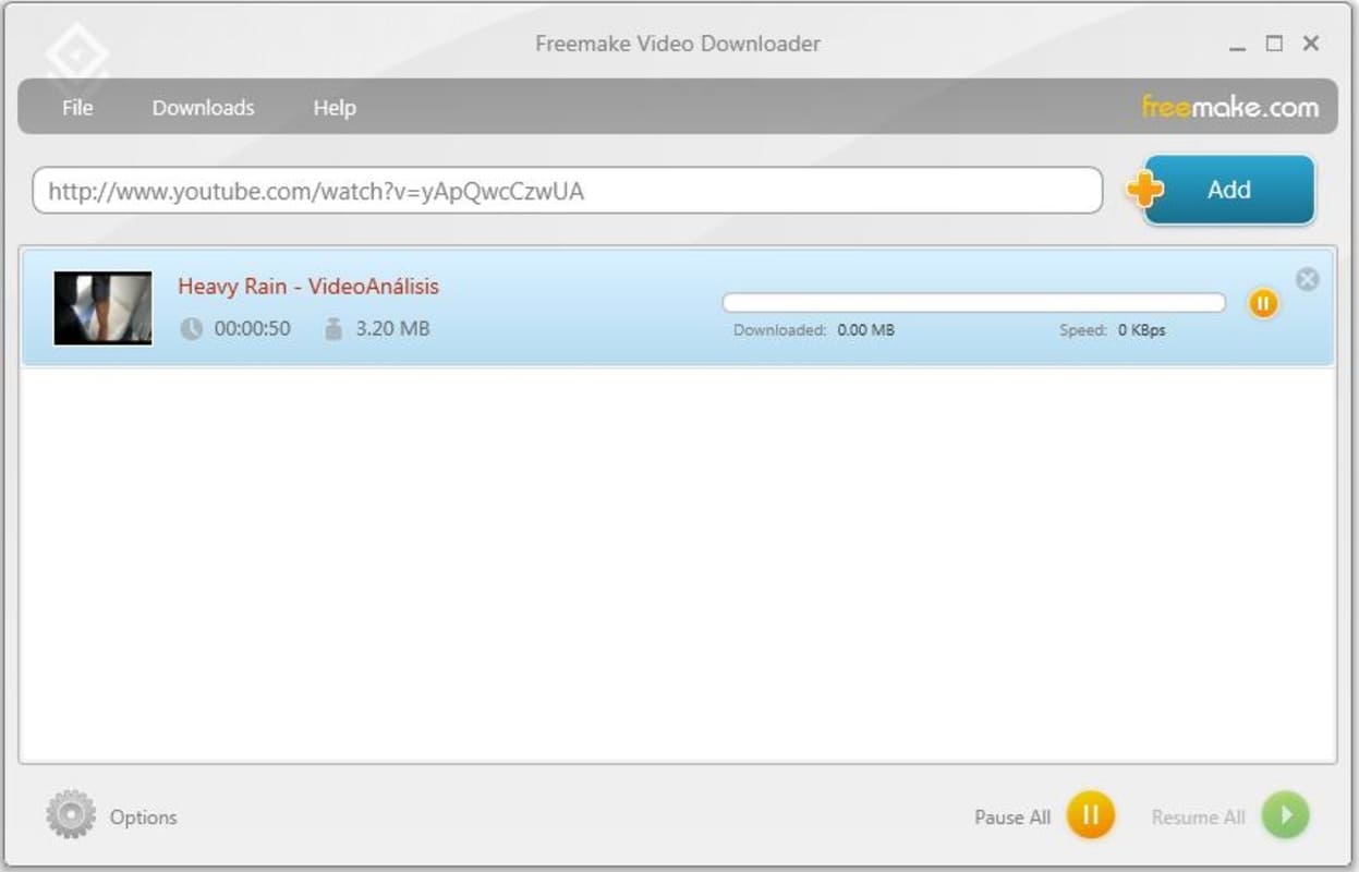 Скриншот Freemake Video Downloader