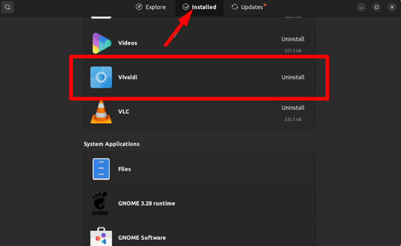 удаление программы на Linux