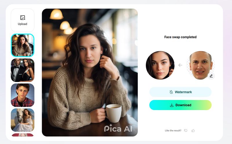 скачивание результата