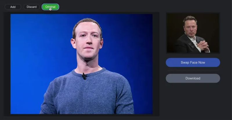 изменение лиц на фото