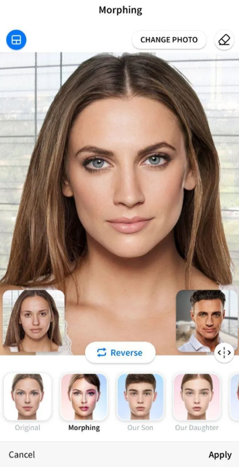 соединение двух фото