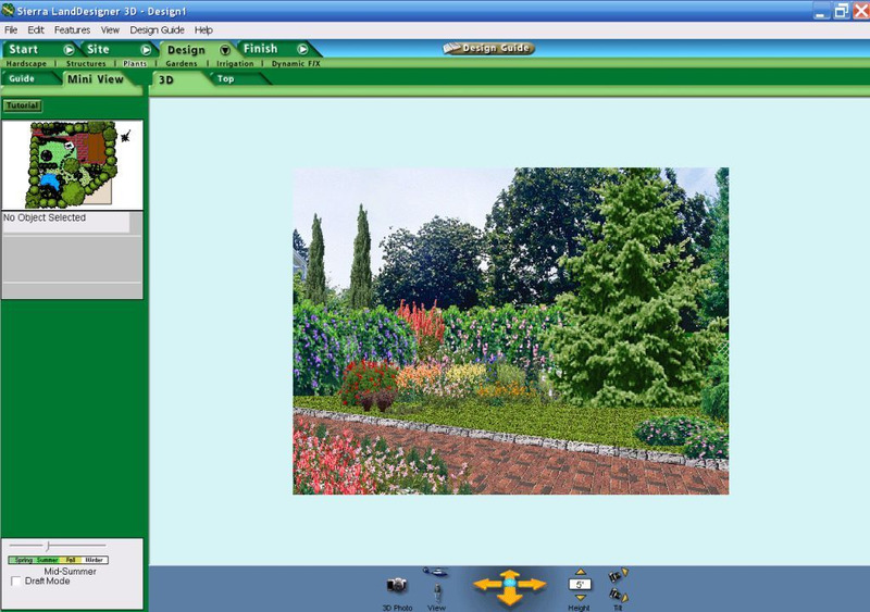 скриншот Sierra LandDesigner 3D