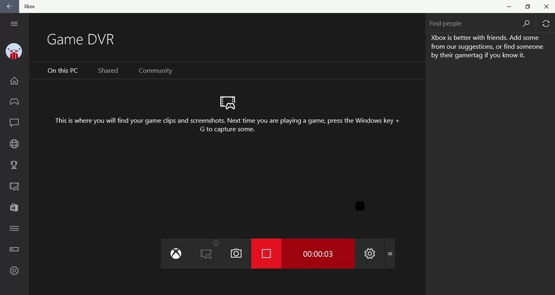 Windows Game DVR
