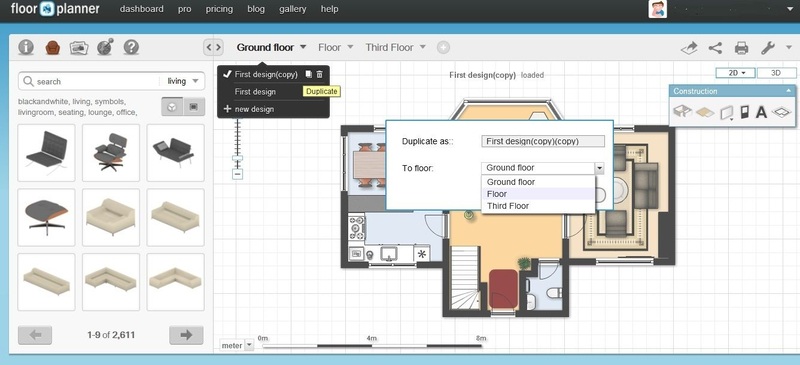 скриншот Floorplanner