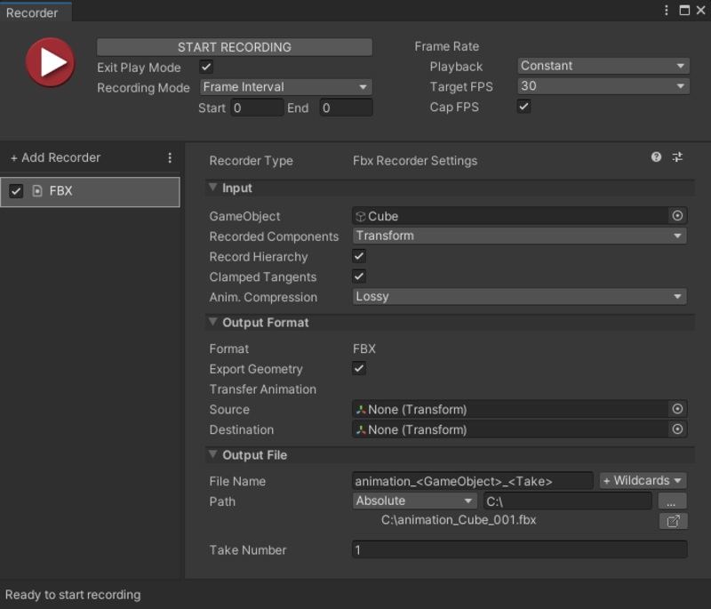 FBX Game Recorder