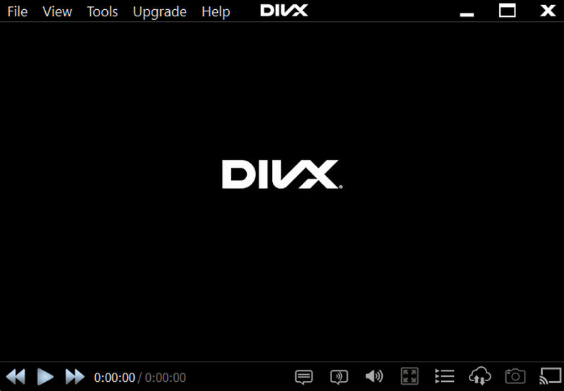 Скриншот программы DivX Player