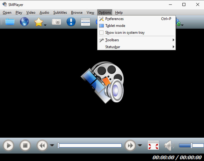 Скриншот программы SMPlayer