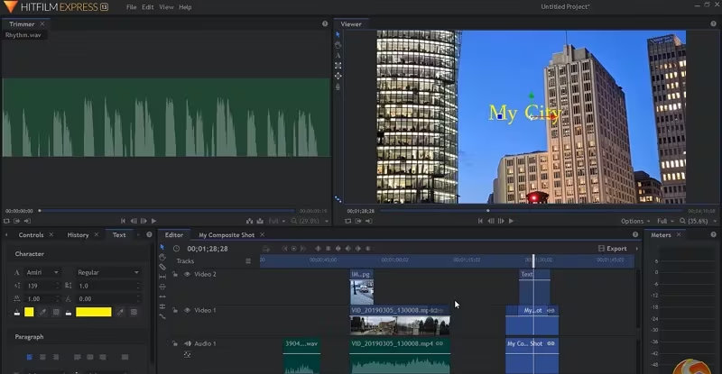 софт Hitfilm Express