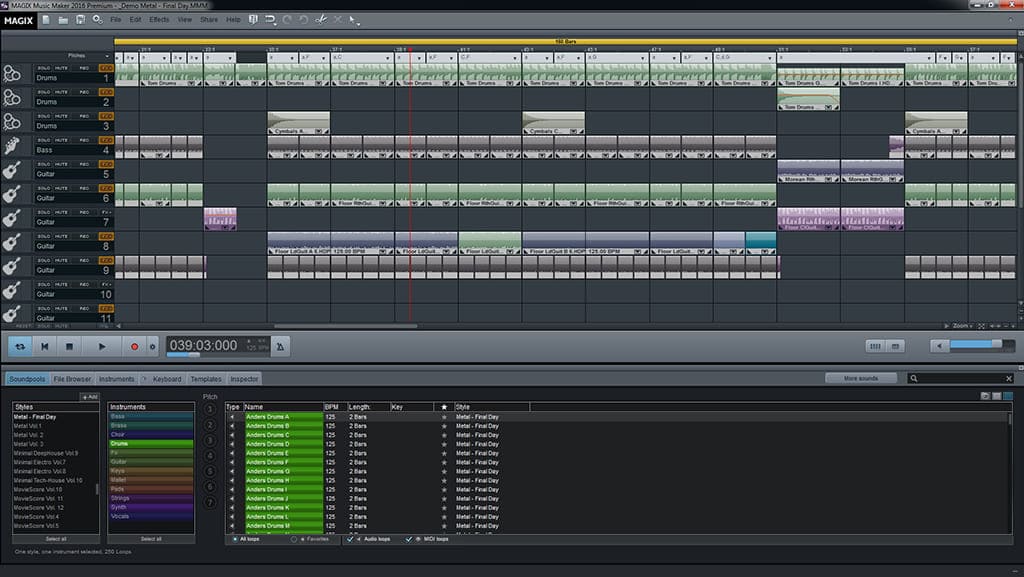 Скриншот MAGIX Music Maker