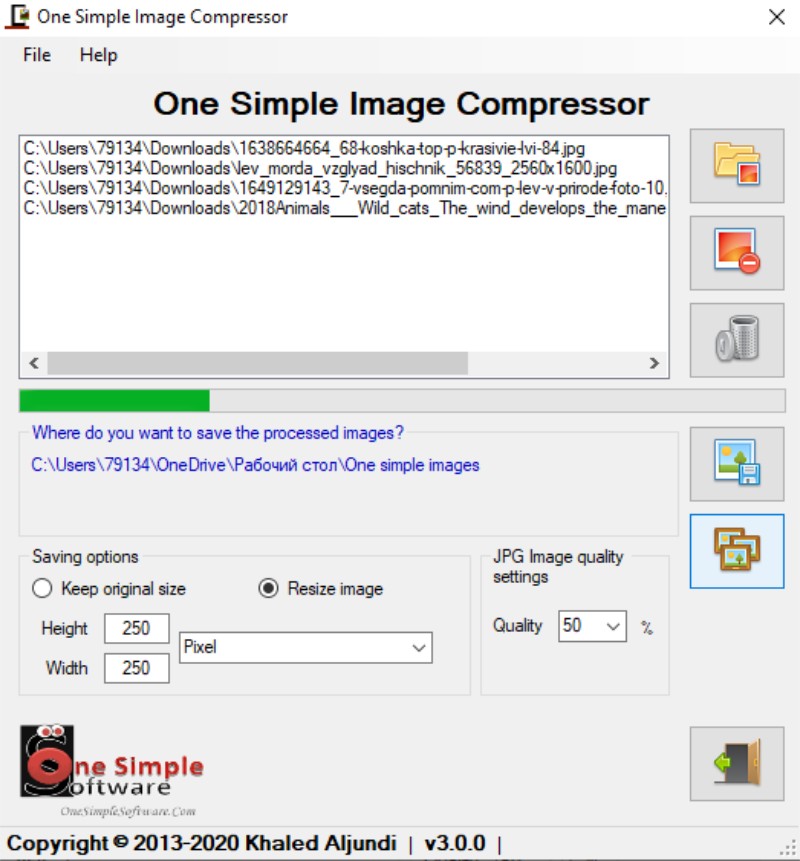 One Simple Image Compressor 3