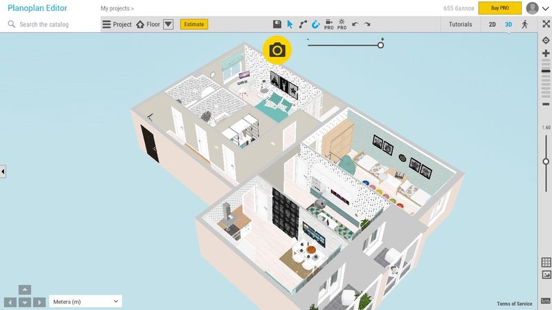 интерфейс Планоплан