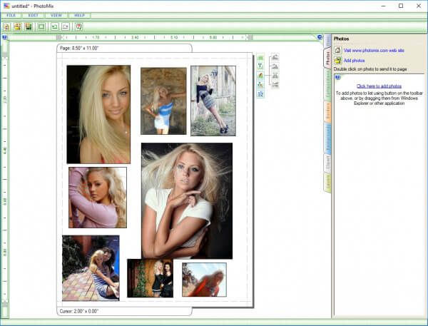 Скриншот PhotoMix Collage