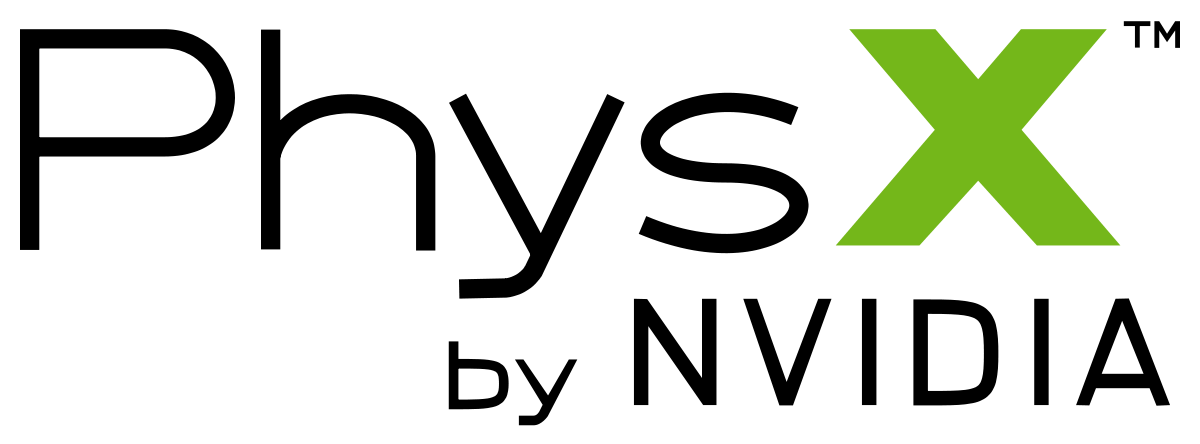 Логотип Physx