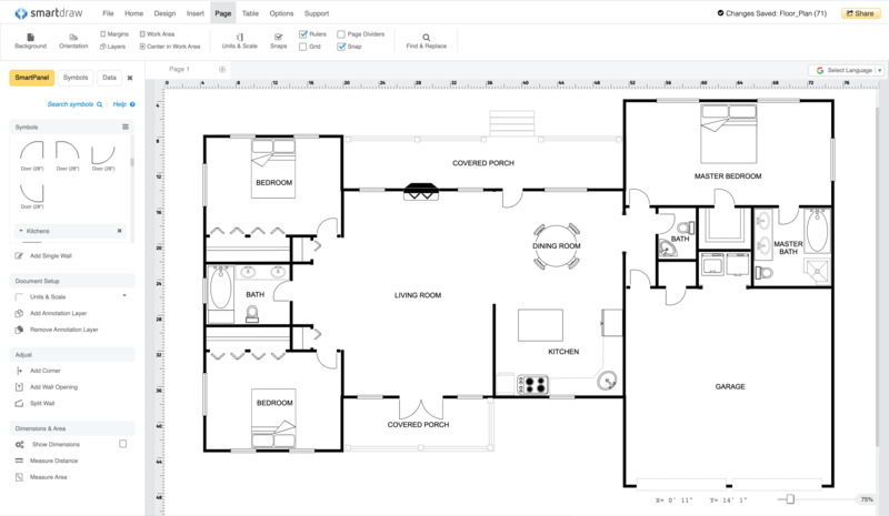 скриншот smartdraw.com