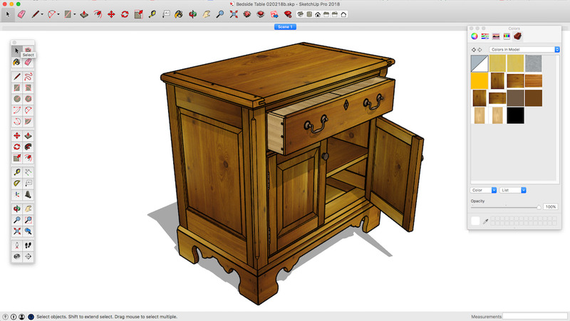 скриншот sketchup