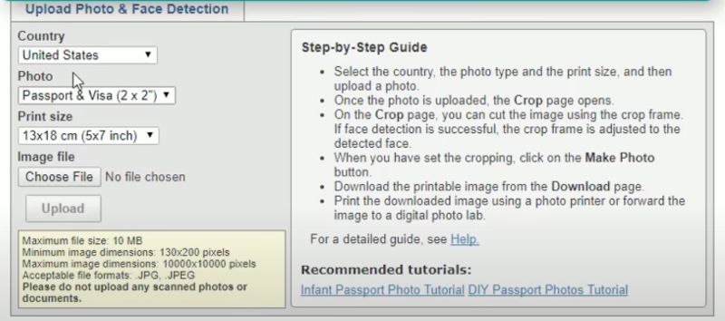 Скриншот PassportPhoto 4 You 1
