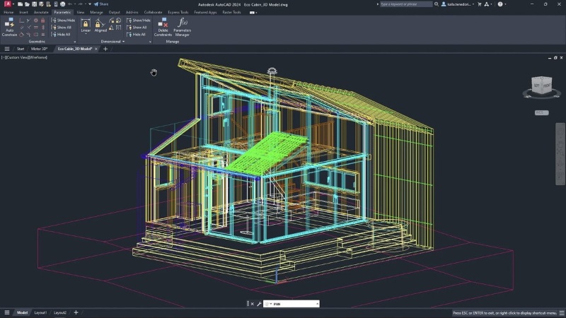 скриншот Autodesk AutoCAD