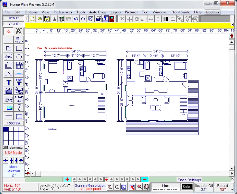 скриншот Home Plan Pro