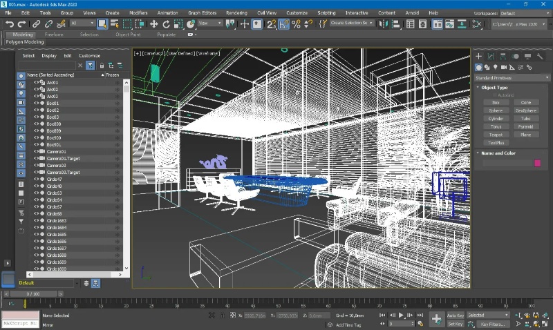 скриншот Autodesk 3ds Max