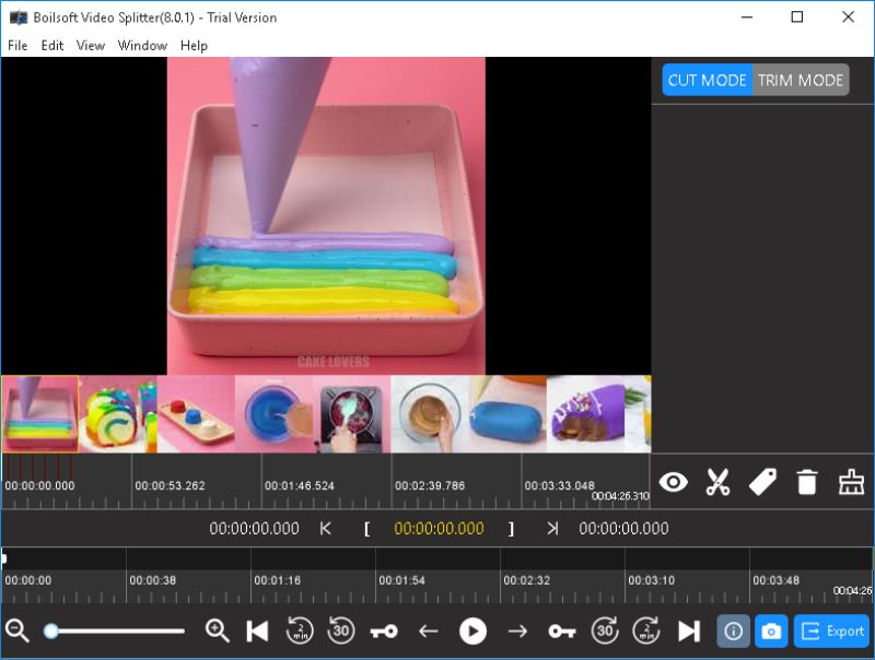 Скриншот BoilSoft Video Splitter 4