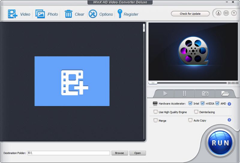 Скриншот Winx Video Converter 3