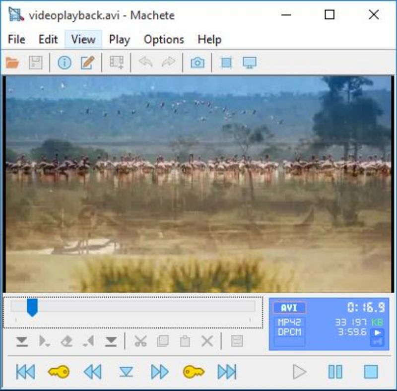 Скриншот Machete Video Editor 1