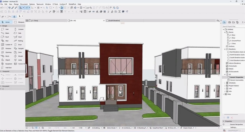 Скриншот ArchiCAD