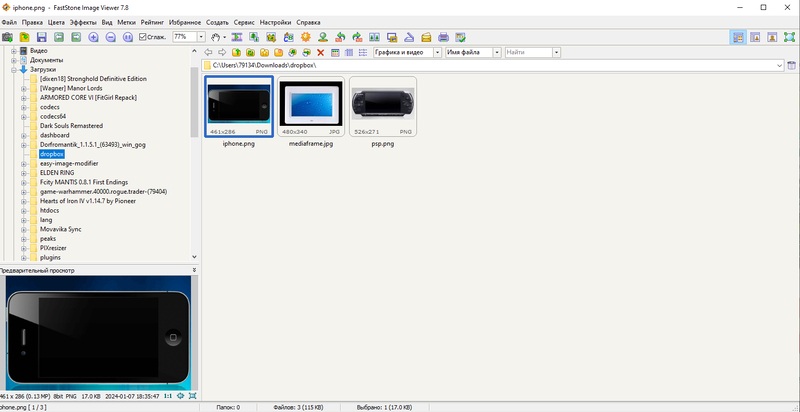 Скриншот FastStone Image Viewer