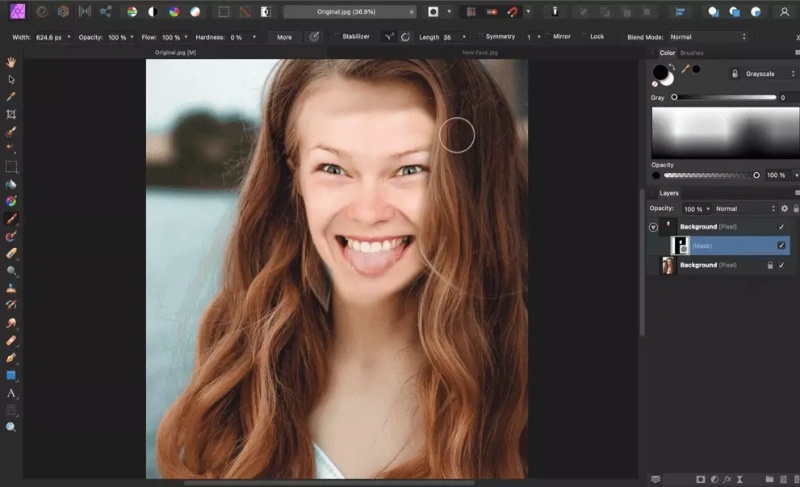 Скриншот Affinity Photo