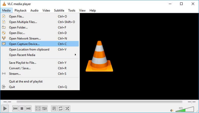 интерфейс программы VLC Media Player