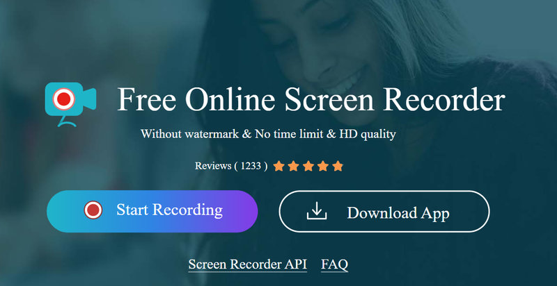 интерфейс программы Apowersoft Free Online Screen Recorder