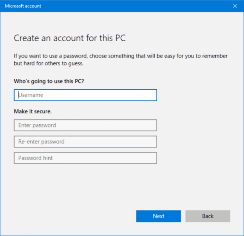 добавить нового пользователя Windows 10