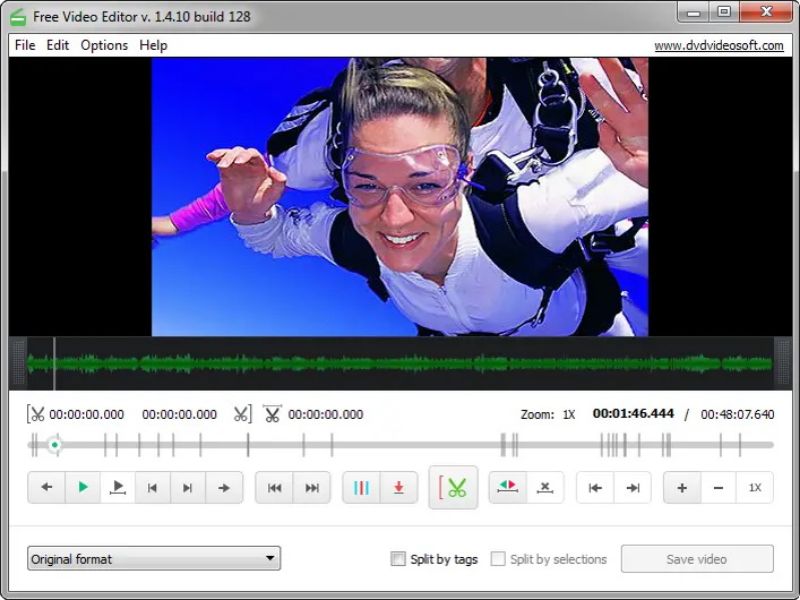 Скриншот Free Video Editor 1