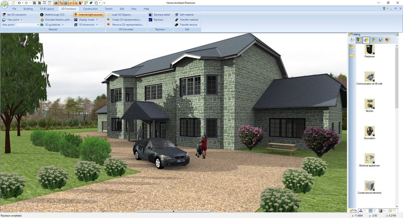 скриншот программы Virtual Architect Home Design