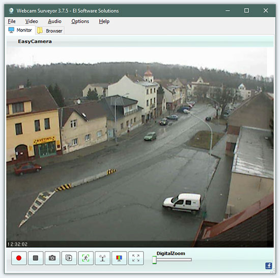 Скриншот Webcam Surveyor