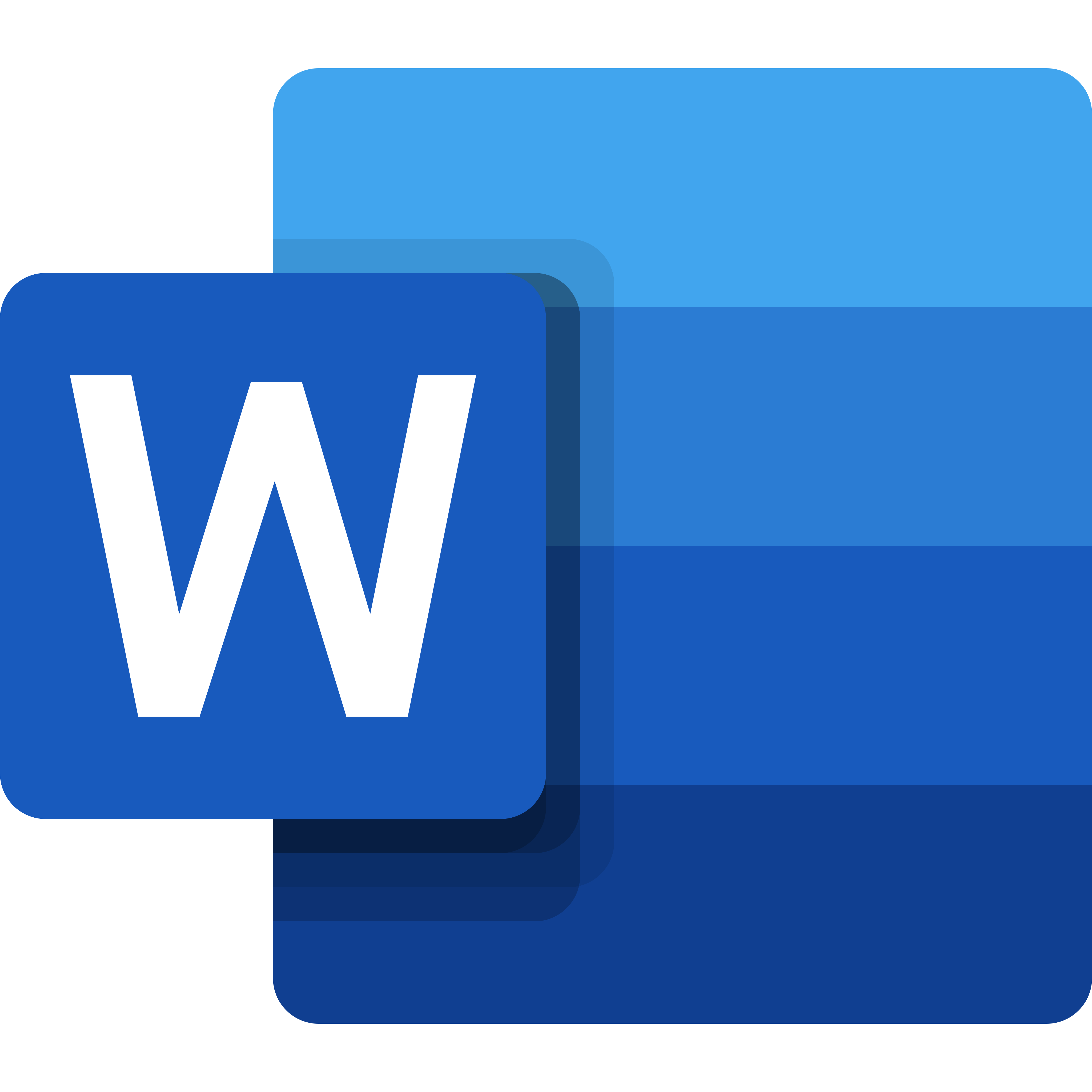 Логотип MS Word